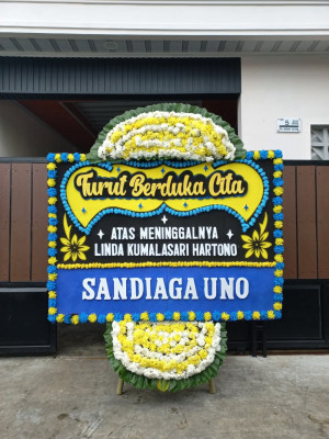 Papan Bunga Duka di Kolawa